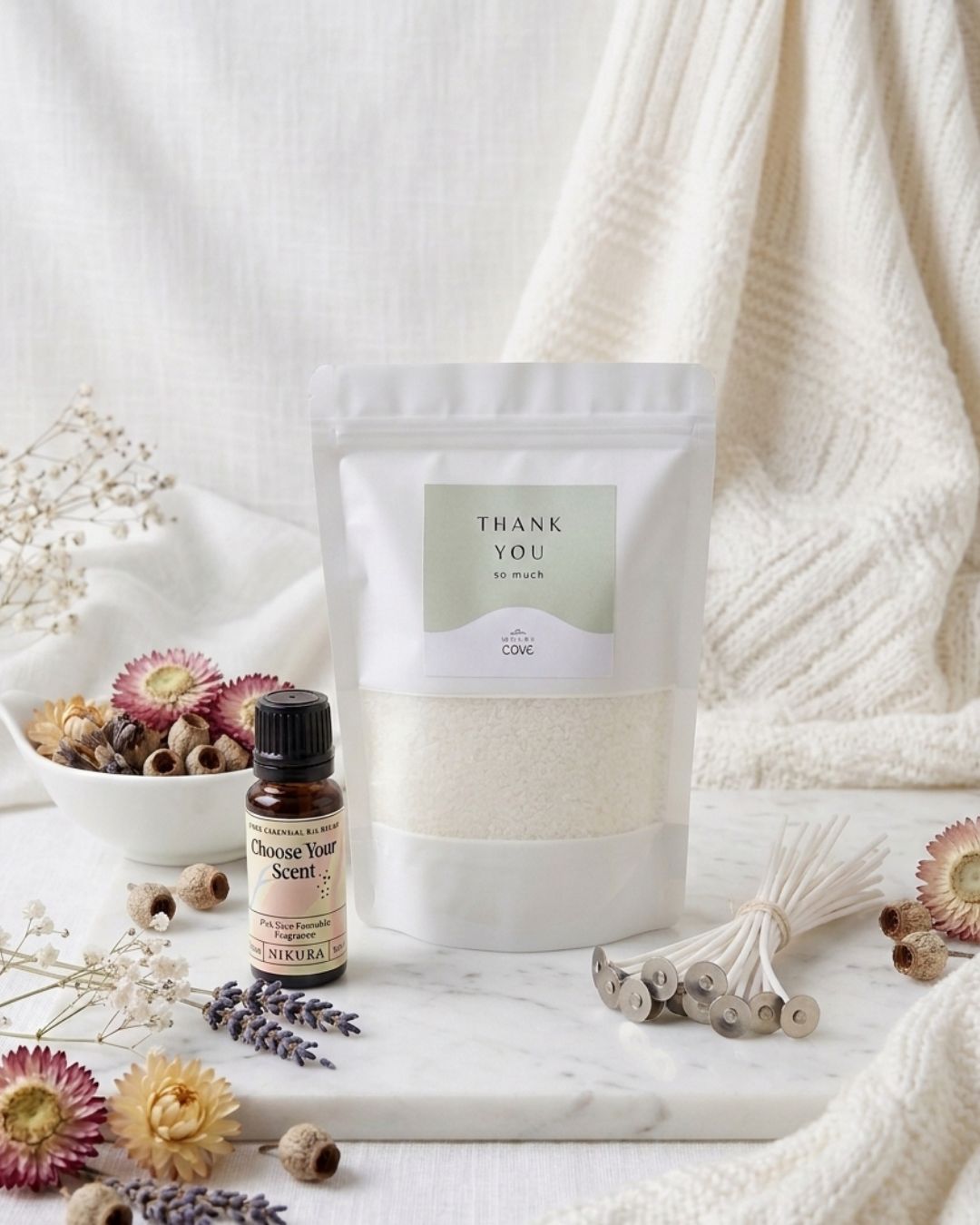The Thank you - Candle Gift Kit